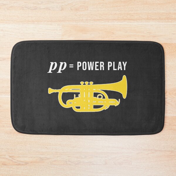 Item preview, Cornet - pp = power play - Funny trumpet gift / Funny cornet gift designed and sold by HEJAshirts.