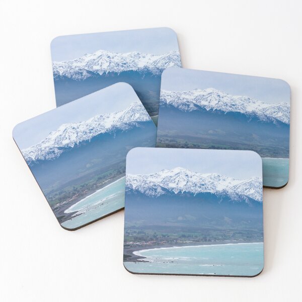 Item preview, Snow On The Kaikoura Mountains designed and sold by KarenWoodArt.