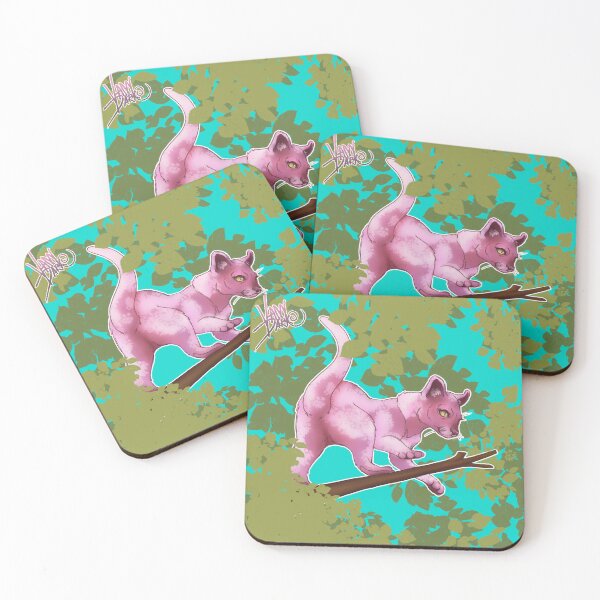 Item preview, Pink Fossa designed and sold by ParadoxCityArts.