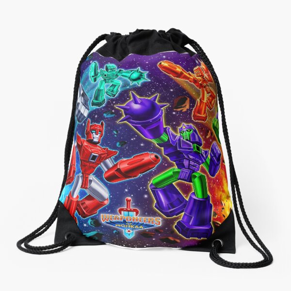 Weaponeers of Monkaa Epic Battle Drawstring Bag