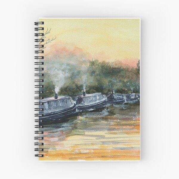 Item preview, Winters Evening On The Coventry Canal - England designed and sold by Paul Gilbert.