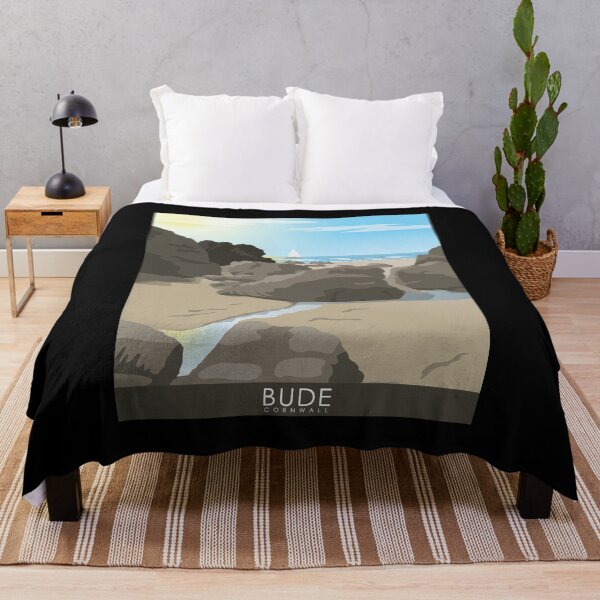 Item preview, Bude Cornwall UK illustration designed and sold by Gerald Waters.
