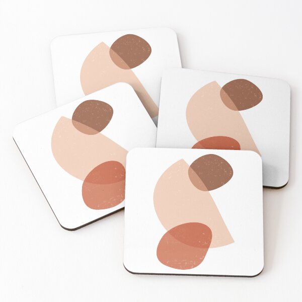 Item preview, Terracotta Abstract 62 - Modern, Contemporary Art - Abstract Organic Shapes - Minimal - Brown designed and sold by Studio Grafiikka.