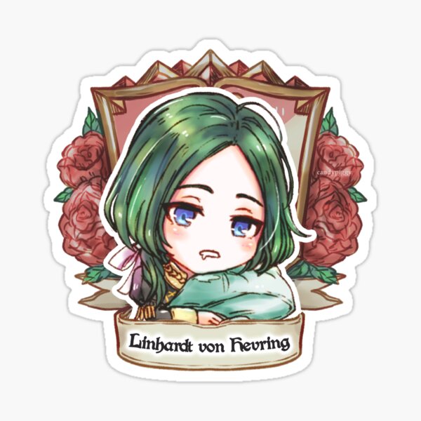 Linhardt of the Black Eagles! Sticker