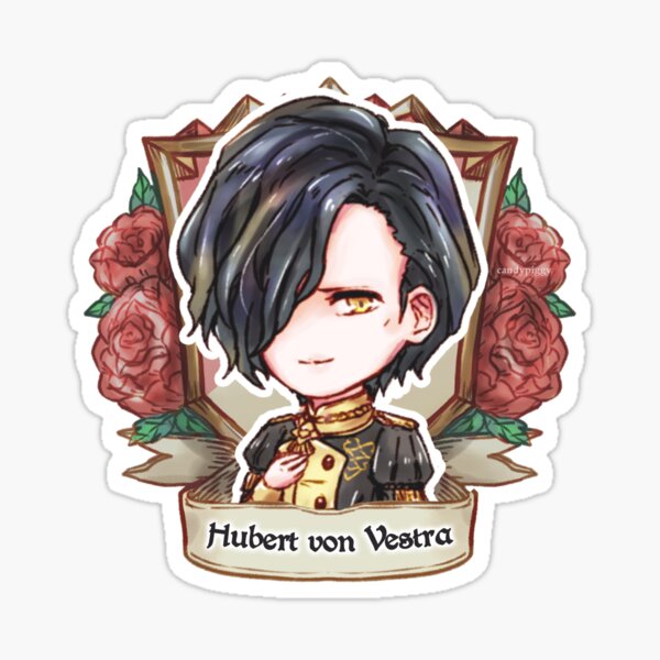 Hubert of the Black Eagles! Sticker