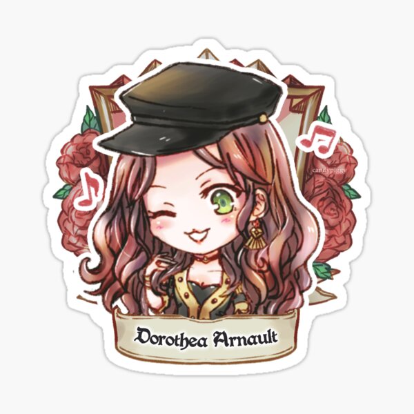 Dorothea of the Black Eagles! Sticker