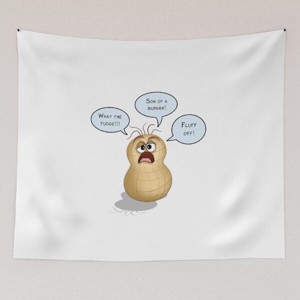 Item preview, A Cussing Peanut designed and sold by RitaLaiArt.