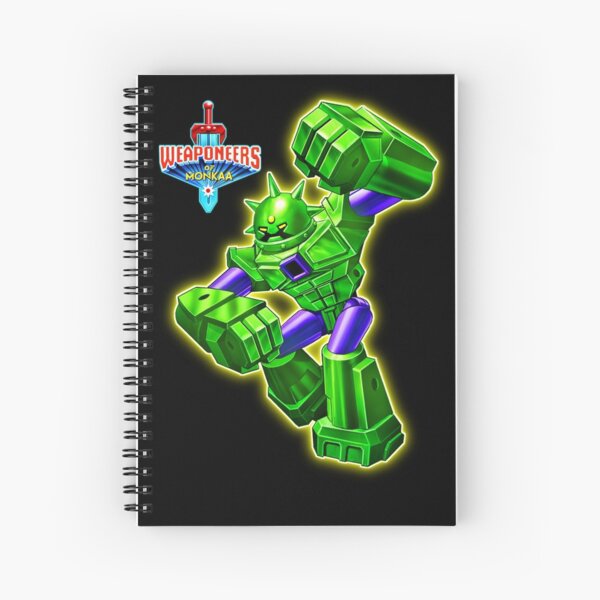 Weaponeers of Monkaa Brutok Spiral Notebook