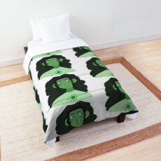 big island crazy dog plant lady Comforter
