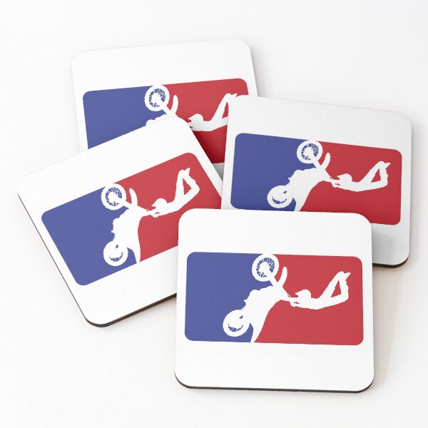 Item preview, Motocross Sport Logo Red / Blue designed and sold by ArtcoreAD.