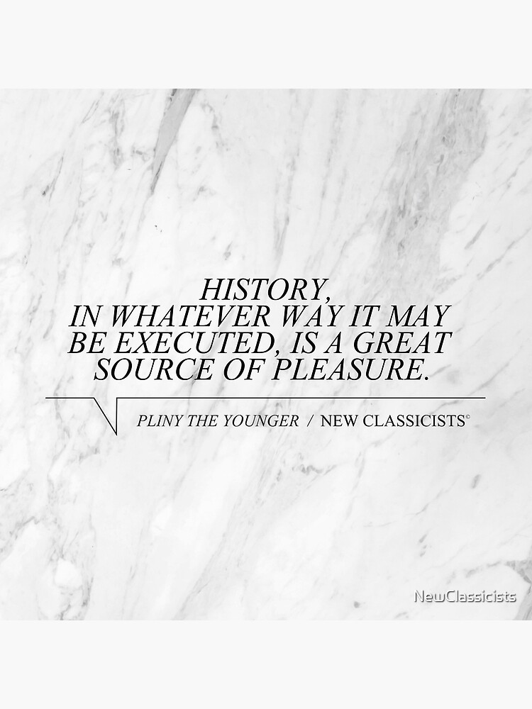 New Classicists Pillow - Pliny #1 by NewClassicists
