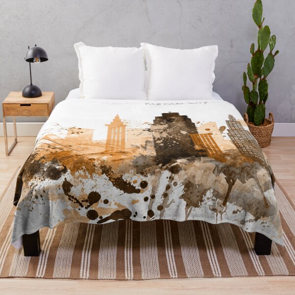 Item preview, Kansas City Warm Skyline designed and sold by DimDom.