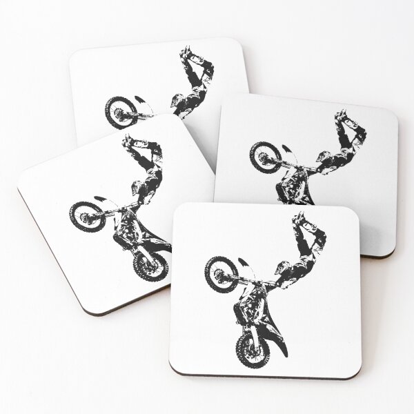 Item preview, Motocross Black Vector designed and sold by ArtcoreAD.