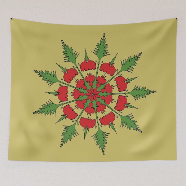 Artikelvorschau, Weihnachtsblume entworfen und verkauft von TinaJostDesigns.