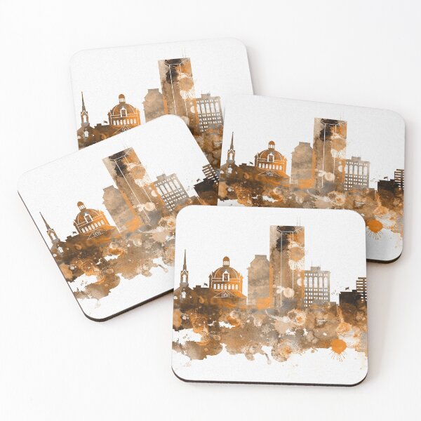 Item preview, Lexington Kentucky City Warm Skyline designed and sold by DimDom.