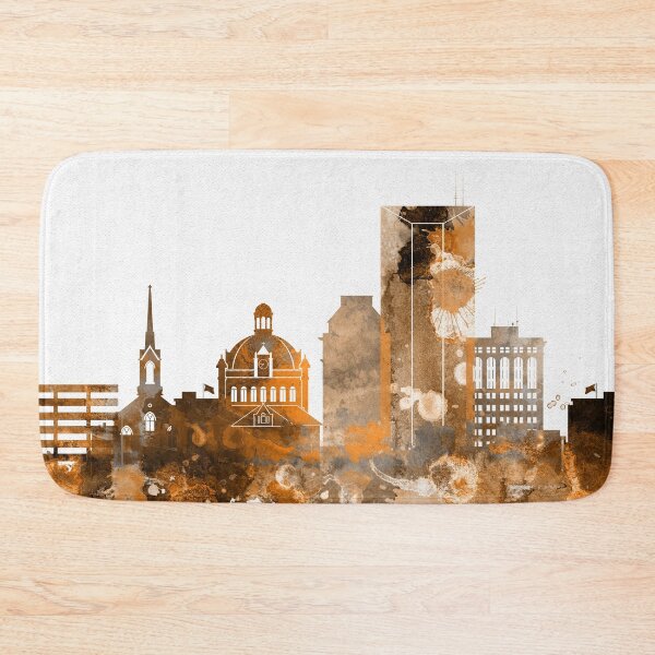 Item preview, Lexington Kentucky City Warm Skyline designed and sold by DimDom.