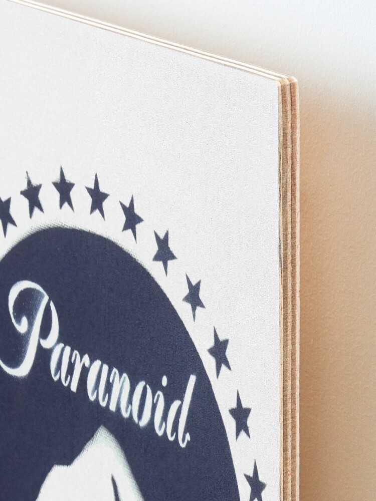 Alternate view of Banksy Paranoid Pictures Mounted Print