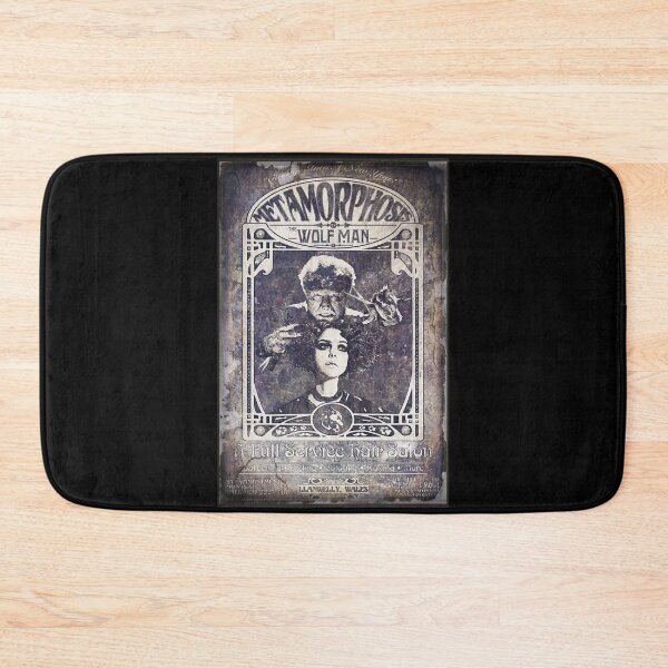 Item preview, Metamorphosis by The Wolf Man: A Full Service Hair Salon (Old Metal Sign) designed and sold by torg.