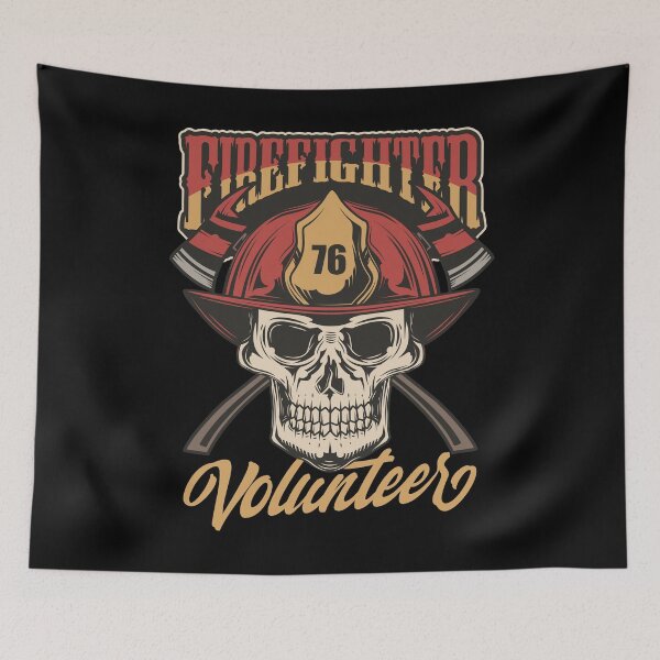 Item preview, Firefighter Volunteer designed and sold by wolfgangrainer.