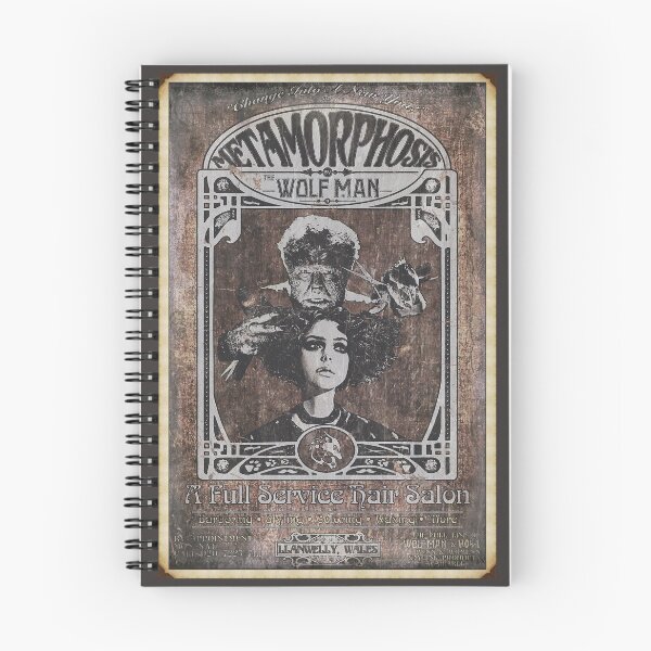 Item preview, Metamorphosis by The Wolf Man: A Full Service Hair Salon (Old Postcard) designed and sold by torg.