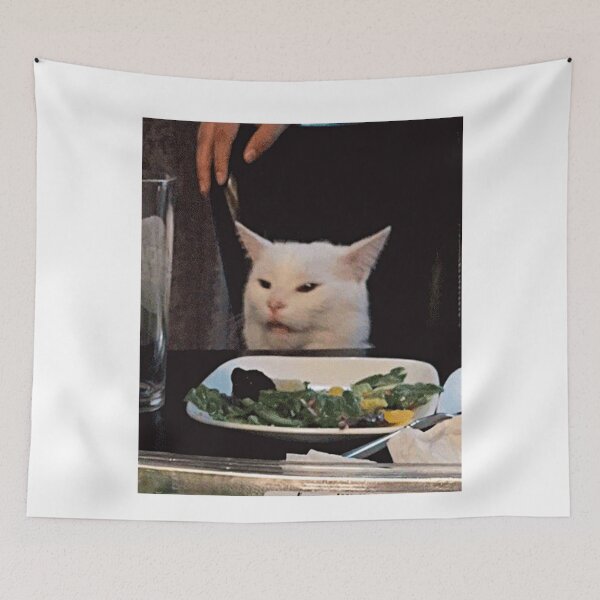 Item preview, Woman shouting at a cat designed and sold by NekoTshirt.