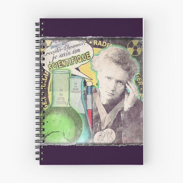 Item preview, Popular Science: M. Curie (French) distressed designed and sold by torg.