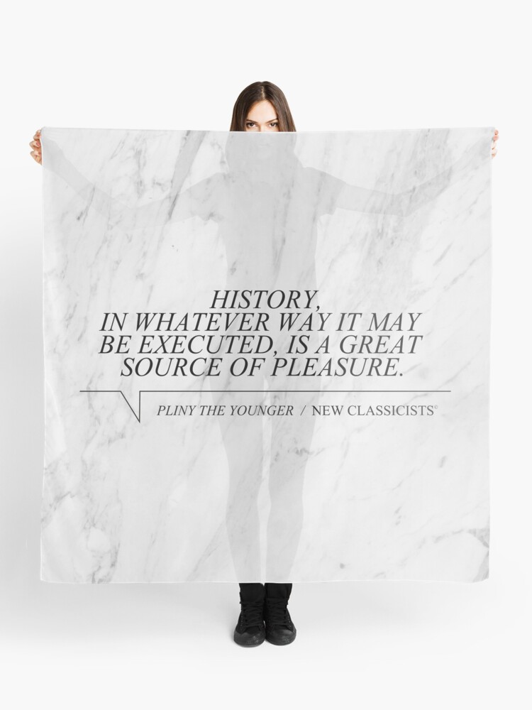 Thumbnail 1 of 3, Scarf, New Classicists Scarf - Pliny #1 designed and sold by NewClassicists.