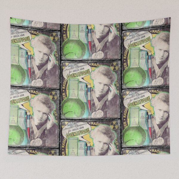 Item preview, Popular Science: M. Curie (French) distressed designed and sold by torg.