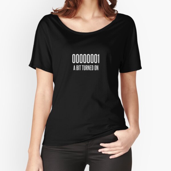 00000001 A Bit Turned ON Relaxed Fit T-Shirt