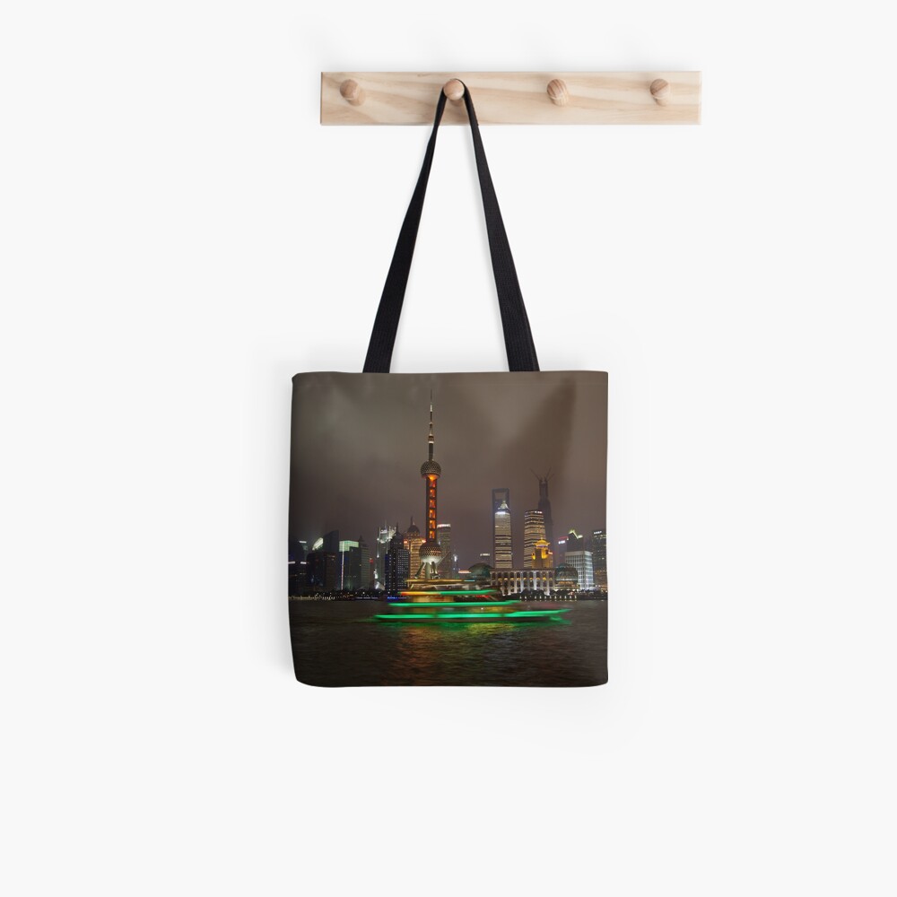 Green Boat Tote Bag