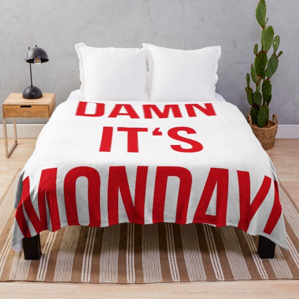 Item preview, DAMN IT'S MONDAY designed and sold by ArtcoreAD.