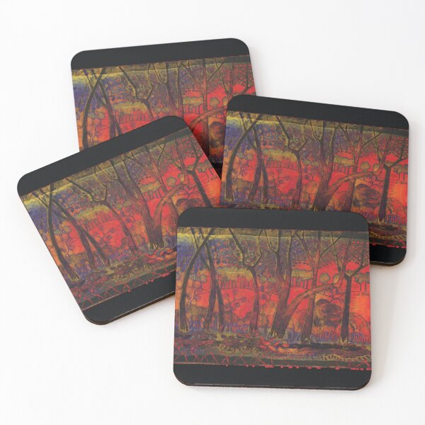 Item preview, abstract trees designed and sold by IndahLH.