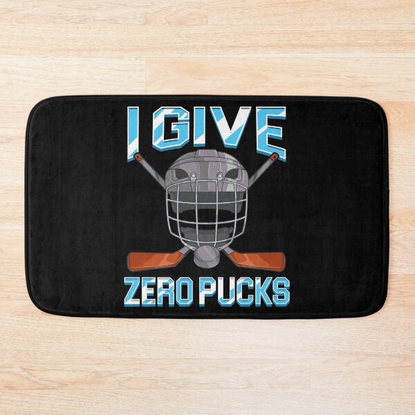 Item preview, I Give Zero Pucks Pun Sarcastic Hockey Player Joke designed and sold by perfectpresents.