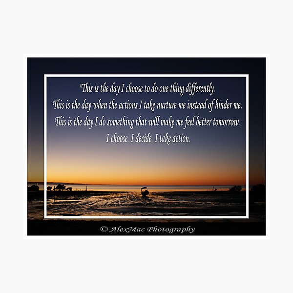 This Is The Day Photographic Print
