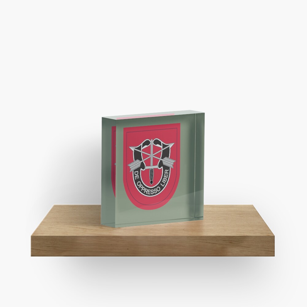 7th Special Forces Group (United States) Acrylic Block