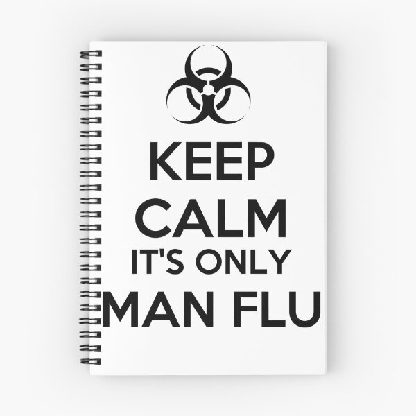 Item preview, Keep Calm Man Flu designed and sold by artpirate.