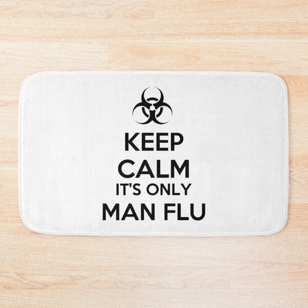 Item preview, Keep Calm Man Flu designed and sold by artpirate.