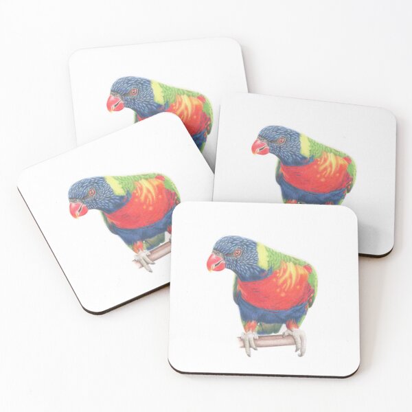 Item preview, Rainbow lorikeet designed and sold by Grey Heron Images.