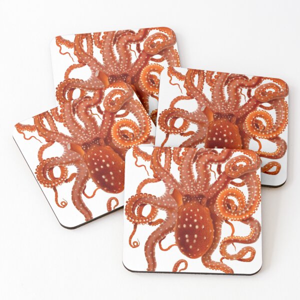 Item preview, Old watercolor octopus designed and sold by Prepress.