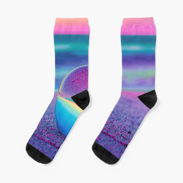 Sunset Lensball Socks