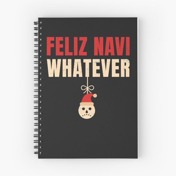Item preview, Feliz Navi Whatever Sarcastic Humbug Anti Christmas Gift designed and sold by deichmonster.