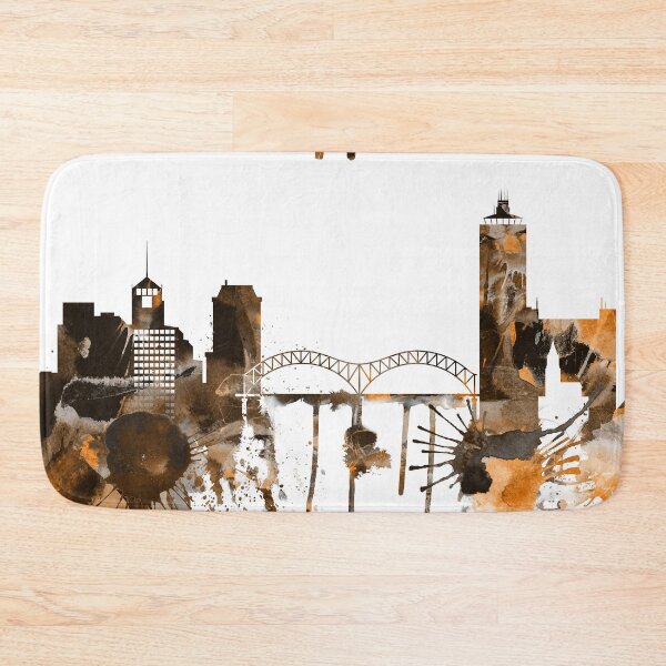Item preview, Memphis, Tennessee City Warm Skyline designed and sold by DimDom.