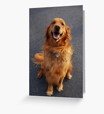 That Golden Smile Greeting Card