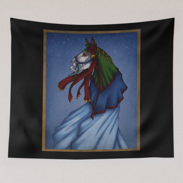 Item preview, Mari Lwyd - Color designed and sold by Fox Graves.