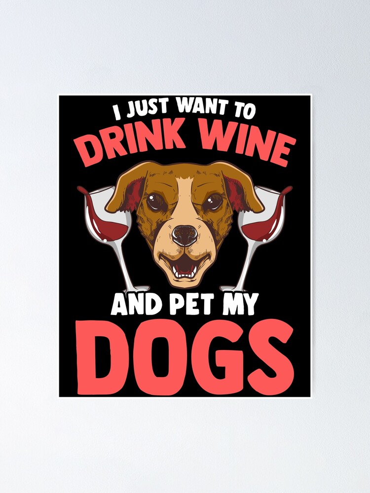 Just Want To Drink Wine Pet My Cavalier King Charles Spaniel
