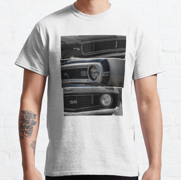 1969 Chevy Camaro SS Super Sport Classic American Muscle Car Vintage Style  Tri-Blend Short Sleeve t-Shirt