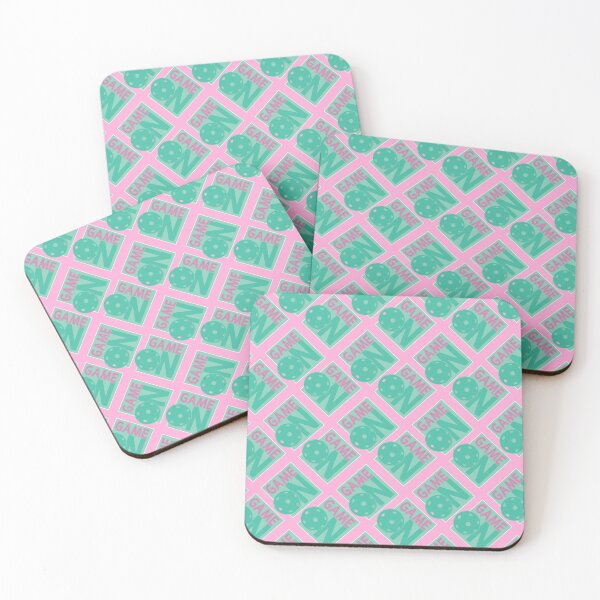 Item preview, Pickleball - game on! pink and minty designed and sold by EvieWoj.