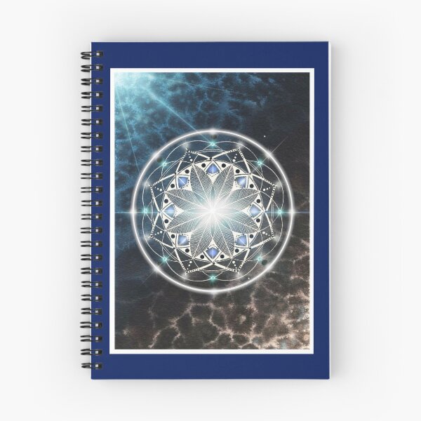 Item preview, Watercolor Deep Oceans Mandala designed and sold by alubner.