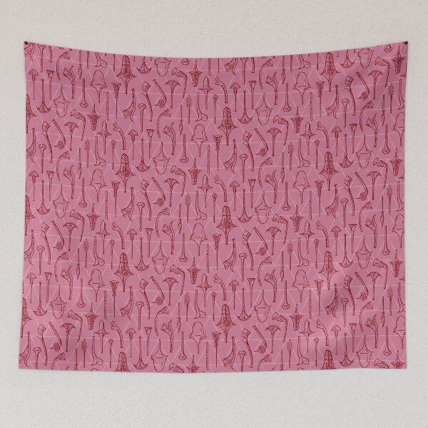 Item preview, Clubes de guerra de Fiji: rosa y rojo designed and sold by lolomastudio.