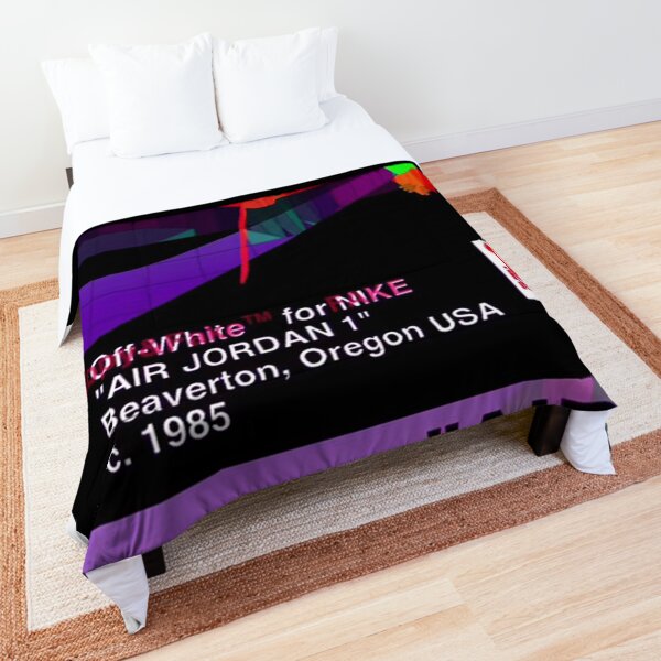Full Colour Black Comforter